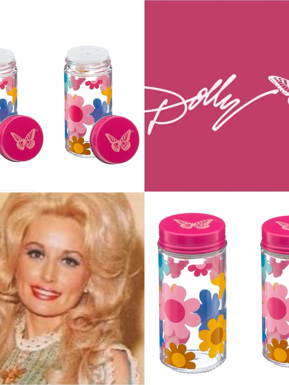Dolly Parton limited edition Spice Jars